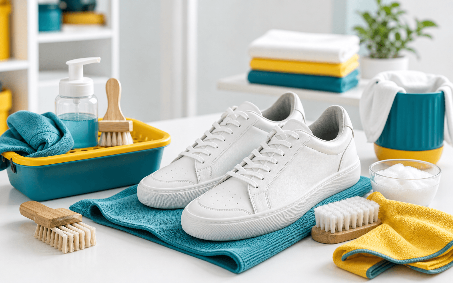 Vệ sinh giày sneaker và giày da tại GIGI Laundry
